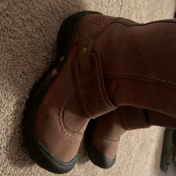 Keen brown, leather boots, size 6 - Picture 3 of 6
